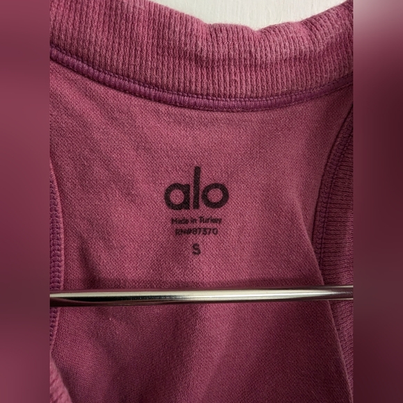 Alo Cropped Racerback Tank Top - Picture 5 of 5